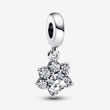 Işıltılı Pati İzi Sallantılı Charm