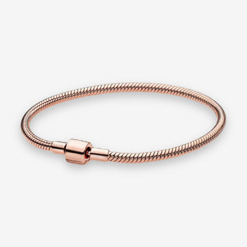 Rose Gold Kapsül Klipsli Zincir Bileklik