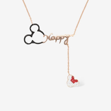 Happy Minnie Mouse Necklace