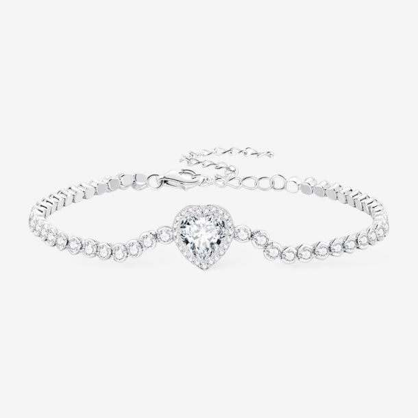 925 Silver | Silver Heart Waterway Bracelet