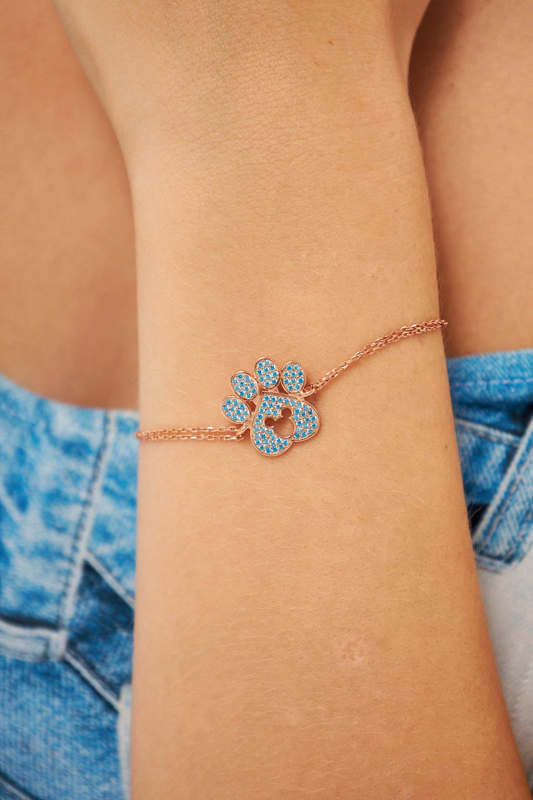 Blue Mickey Mouse Pati Bileklik